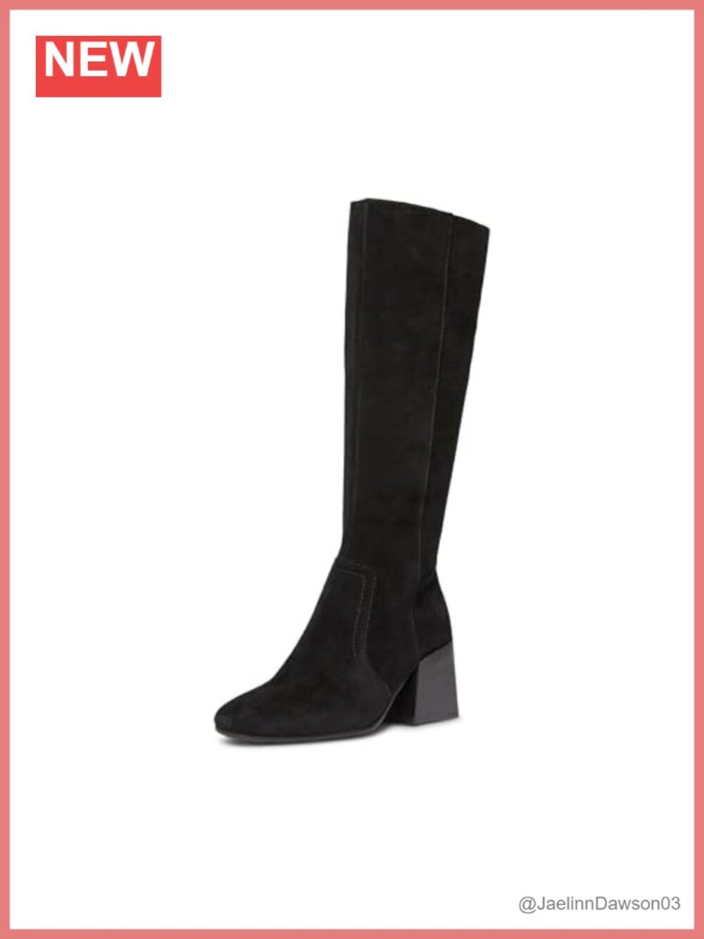 Blondo Waterproof Suede Knee High Block Heel Equestrian Boots Women's